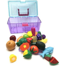 Cargar imagen en el visor de la galería, Maletín alimentos para cortar 33 piezas Tachan