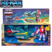 Cargar imagen en el visor de la galería, Masters del Universo Origins Prince Adam con Sky Sled