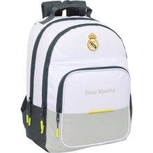 Cargar imagen en el visor de la galería, Mochila Real Madrid doble adaptable a carro 1ª equipación 25/26