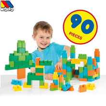 Cargar imagen en el visor de la galería, Molto Blocks contenedor verde 90 bloques