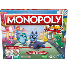 Cargar imagen en el visor de la galería, Juego Monopoly Junior 2 niveles en 1