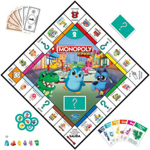 Cargar imagen en el visor de la galería, Juego Monopoly Junior 2 niveles en 1