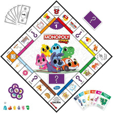 Cargar imagen en el visor de la galería, Juego Monopoly Junior 2 niveles en 1