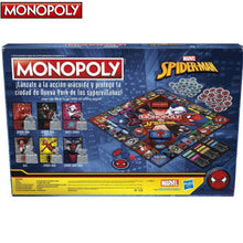 Cargar imagen en el visor de la galería, Monopoly Spiderman juego Marvel