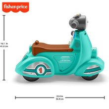 Cargar imagen en el visor de la galería, scooter moto correpasillos sonico fisher price