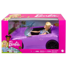 Cargar imagen en el visor de la galería, Muñeca Barbie y su coche descapotable