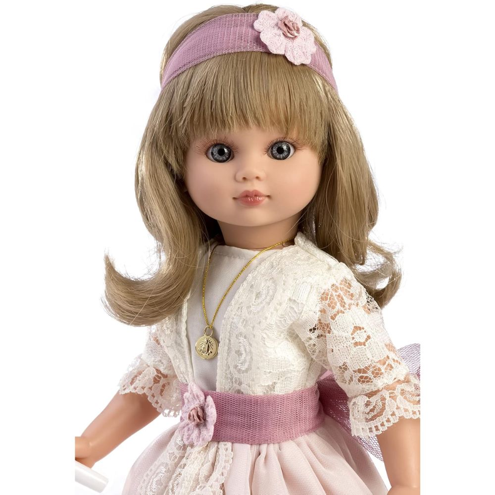 Berbesa-Fany Muñeca De Comunión Con Vela Beige, Color 4609V Berbesa-Fany Muñeca De Comunión Con Vela Beige, Color 4609V