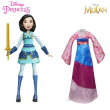 Cargar imagen en el visor de la galería, Muñeca Mulan 2 con espada Princesa Disney