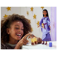 Cargar imagen en el visor de la galería, Muñeca Asha con cabra Valentino Wish el poder de los deseos Disney