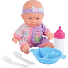 Cargar imagen en el visor de la galería, MUÑECO BEBE CON BIBERON Y ACCESORIOS