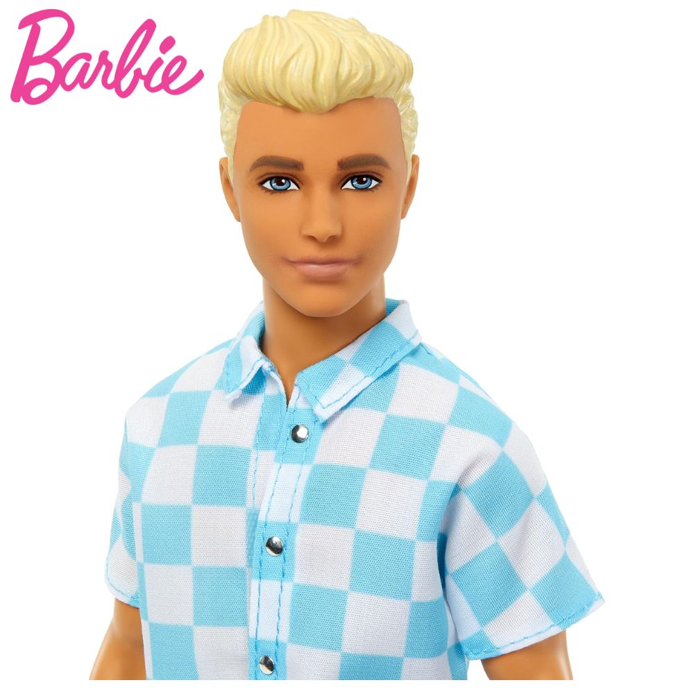 Muneco Ken rubio dia de playa Barbie MANCHATOYS