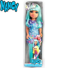 Cargar imagen en el visor de la galería, Nancy neón pelo azul