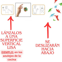 Cargar imagen en el visor de la galería, DInosaurios pegajosos Dino World pack 18 unidades