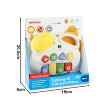 Cargar imagen en el visor de la galería, Piano infantil con luz y sonido