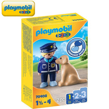 Cargar imagen en el visor de la galería, Playmobil 123 policía con perro 70408