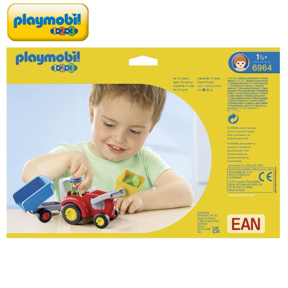 Tractor playmobil online 123