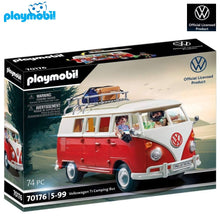 Cargar imagen en el visor de la galería, Volkswagen T1 Camping Bus autocaravana Playmobil (70176)