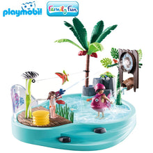 Cargar imagen en el visor de la galería, Playmobil 70610 piscina divertida