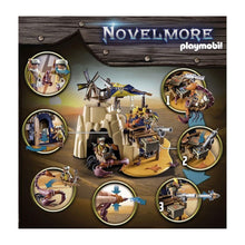 Cargar imagen en el visor de la galería, Playmobil 71024 base secreta del escorpión Novelmore Sal'ahari Sands