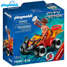 Cargar imagen en el visor de la galería, Playmobil 71040 quad de rescate