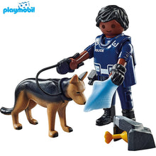 Cargar imagen en el visor de la galería, Playmobil 71162 policía con perro Special Plus