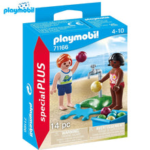 Cargar imagen en el visor de la galería, Niños con globos de agua Playmobil (71166) Special Plus