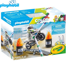 Cargar imagen en el visor de la galería, Playmobil 71377 color moto Crayola