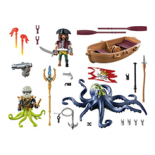 Cargar imagen en el visor de la galería, Playmobil 71419 batalla pirata con pulpo gigante