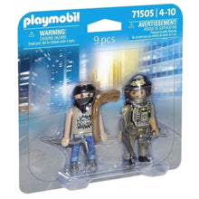 Cargar imagen en el visor de la galería, Playmobil 71505 policía con ladrón
