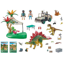 Cargar imagen en el visor de la galería, Playmobil 71523 campamento con dinosaurios