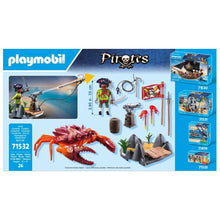 Cargar imagen en el visor de la galería, Playmobil 71532 batalla pirata con el cangrejo gigante