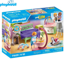 Cargar imagen en el visor de la galería, Playmobil 71609 dormitorio con zona de juegos bebé My Life