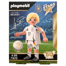 Cargar imagen en el visor de la galería, Playmobil 71675 Julian Brandt jugador futbol Alemania DFB Stars
