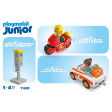 Cargar imagen en el visor de la galería, Playmobil Junior 71692 héroes del día a día