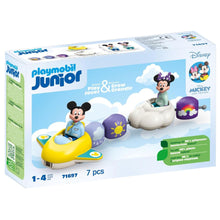 Cargar imagen en el visor de la galería, Playmobil Junior 71697 tren nube Mickey y Minnie Disney