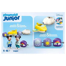 Cargar imagen en el visor de la galería, Playmobil Junior 71697 tren nube Mickey y Minnie Disney