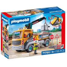 Cargar imagen en el visor de la galería, Playmobil 71750 camión de construcción con grúa