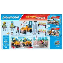 Cargar imagen en el visor de la galería, Playmobil 71751 construcción de carreteras