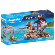 Cargar imagen en el visor de la galería, Playmobil 71794 bote pirata con tesoro
