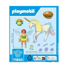Cargar imagen en el visor de la galería, Playmobil 71840 unicornio arcoiris Flower con hada