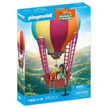 Cargar imagen en el visor de la galería, Playmobil 71853 viaje en globo Animals & Friends