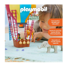 Cargar imagen en el visor de la galería, Playmobil 71853 viaje en globo Animals & Friends