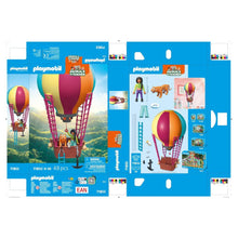 Cargar imagen en el visor de la galería, Playmobil 71853 viaje en globo Animals & Friends