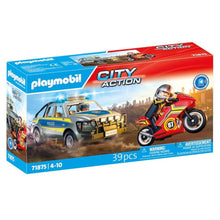 Cargar imagen en el visor de la galería, Playmobil 71875 persecución con camioneta policial City Action