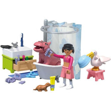 Cargar imagen en el visor de la galería, Playmobil 71950 divertido baño de animales Animal & Friends