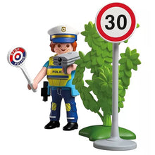 Cargar imagen en el visor de la galería, Playmobil 72029 policia con radar de velocidad