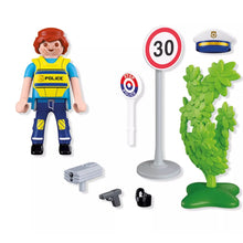 Cargar imagen en el visor de la galería, Playmobil 72029 policia con radar de velocidad