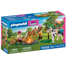 Cargar imagen en el visor de la galería, Playmobil 72132 excursión a caballo con hoguera