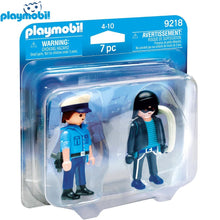 Cargar imagen en el visor de la galería, Playmobil 9218 policía y ladrón