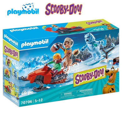 Playmobil aventura con Snow Ghost Scooby Doo 70706
